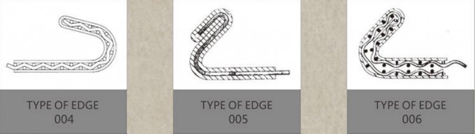 반대로 부식 304L 스테인리스 주름을 잡은 철망사 100 미크론 12.7mm 구멍 5