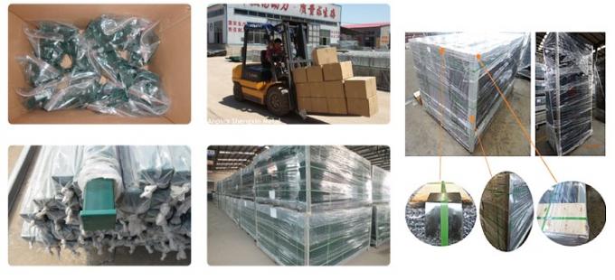 직류 전기를 통하는 농장 구부리는 3D 철망사 담 패널 900-2500mm 7